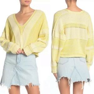 Free People Lemonade Sweater Medium